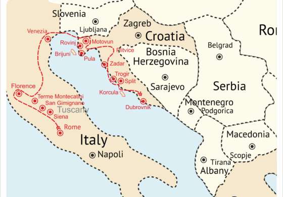 Italy-Croatia - Tour Package - Cobblestone Freeway