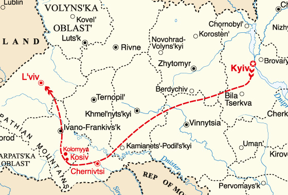 map - Return to the Homeland 