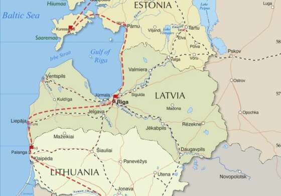 map - Learn all the secrets of the Baltic States